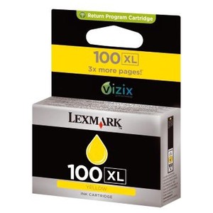 Cartus cerneala Lexmark 100XL Yellow Return