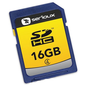 Card Serioux SDHC 16GB clasa 4 SFSD16XC04