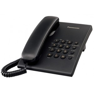 Telefon fix Panasonic TS500RMB Black
