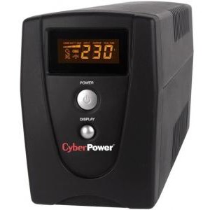 UPS Cyber Power 600VA AVR LCD Display 2 x Schuko outlet USB &amp; Serial