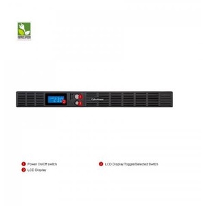 UPS Cyber Power LCD 1000VA Racmount1U 6xIEC USB/Serial