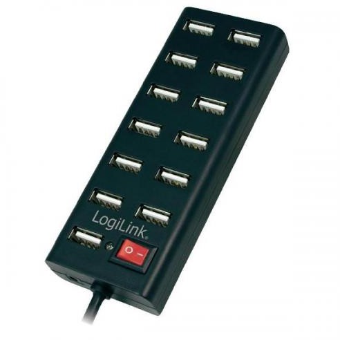 Hub USB HUB USB 2.0 extern 13 porturi cu alimentare 3.5A