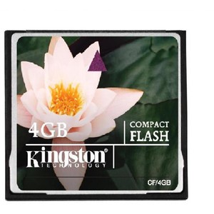 Card Kingston Compact Flash 4GB CF/4GB