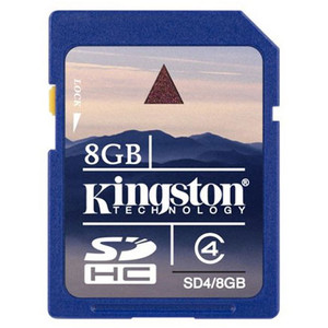 Card Kingston SDHC 8GB Clasa 4 D4/8GB