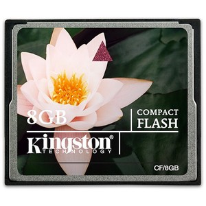 Card Kingston Compact Flash 8GB CF/8GB