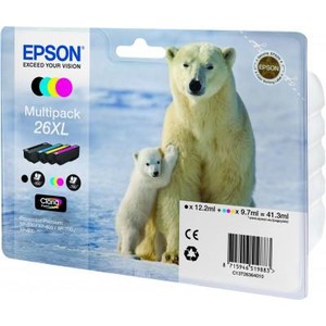 Consumabil Epson Consumabil cerneala multipack 4-colours 26XL Claria Premium Ink