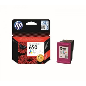 Consumabil HP Cartus 650 Tri-color Ink Cartridge