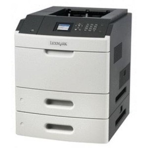 Imprimanta laser alb-negru Lexmark MS812dtn