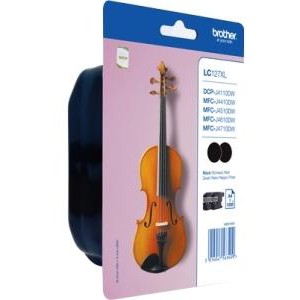 Set Cartușe Cerneală Brother LC127XLBKBP2 x2 Negru