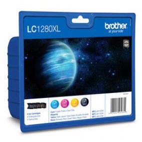 Cartuș Cerneală Brother LC1280XLVALBP Set x4 Culori C/M/Y/B