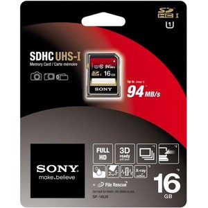 Card Sony SDHC 16GB Clasa 10 SF16UX