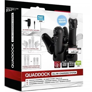 SpeedLink Quaddock All-In-1 Charging System pentru PS3 Black