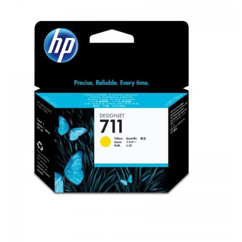 Cartuș Cerneală HP 711 CZ132A Yellow