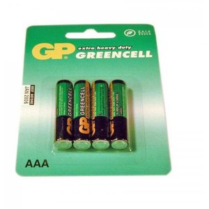 GP Baterie Zinc-carbon 4x AAA R3 blister