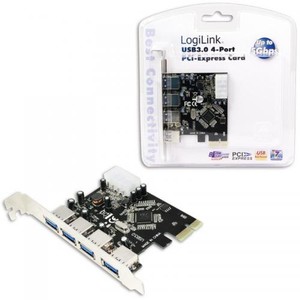 Logilink Adaptor PCI-Express 4x USB 3.0