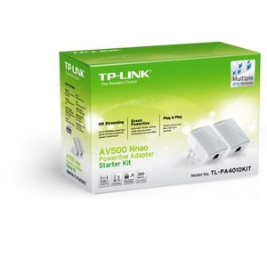PowerLine TP-Link TL-PA4010KIT Plug and Play Alb