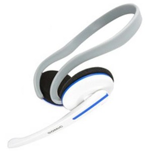 Casti Somic Over-Ear EV-12 alb albastru