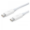 Cablu Apple Thunderbolt Male - Thunderbolt Male 2m Alb
