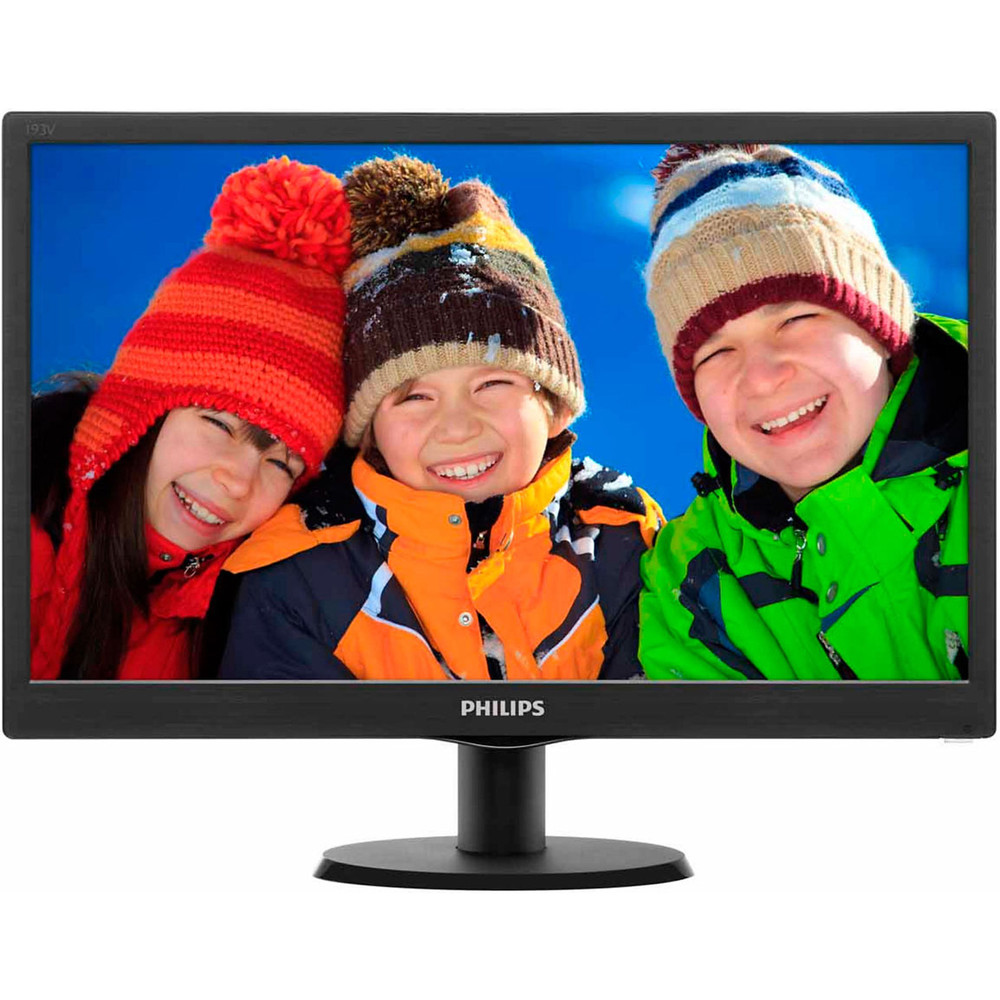 Monitor 193V5LSB2/10 18.5 inch Black thumbnail