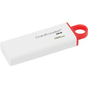 Memorie USB Kingston DataTraveler G4 32GB Alb / Rosu