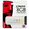 Memorie USB Kingston DataTraveler G4 8GB Alb-Galben