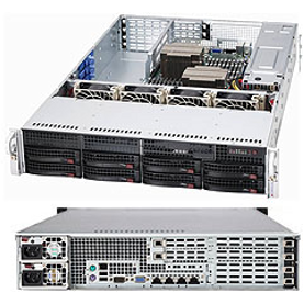 Server Server Supermicro SYS-6026T-URF4+ 2U Rackmountable Dual 1366-pin LGA Sockets
