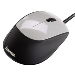 Mouse Hama M368 black silver