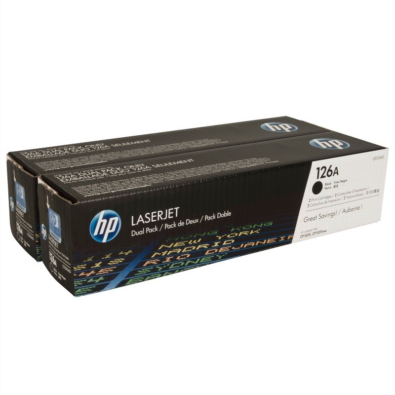 Consumabil Toner 126A Black Dual-Pack