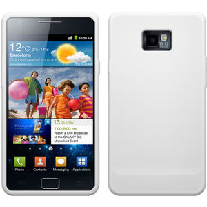 Husa Protectie Spate Blautel FSIGB2 4-OK alb pentru Samsung Galaxy S2 GT I9100p