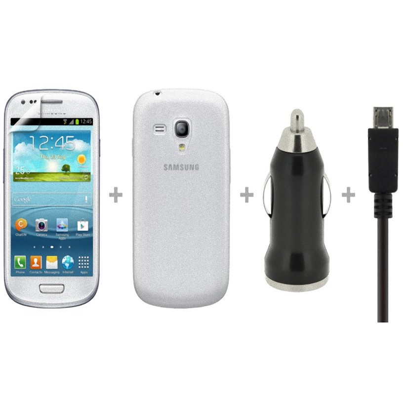 Kit accesorii STGS3M 4-OK Start Pack pentru Samsung Galaxy S3 Mini GT i8190