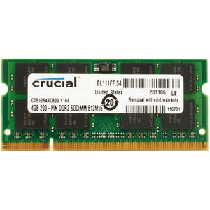 Memorie laptop Crucial 4GB DDR2 800MHz CL6