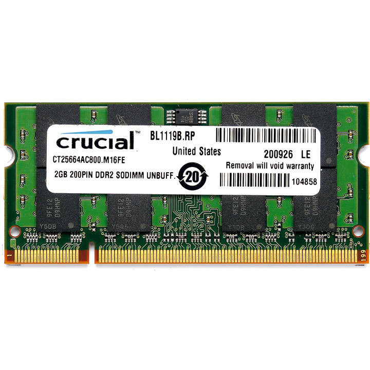 Memorie laptop 2GB DDR2 800MHz CL6 thumbnail