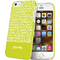 Husa Protectie Spate Celly Clove185Gr Hidden Message verde pentru Apple iPhone 5 / 5S