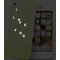 Husa Protectie Spate Celly Clove185Gr Hidden Message verde pentru Apple iPhone 5 / 5S