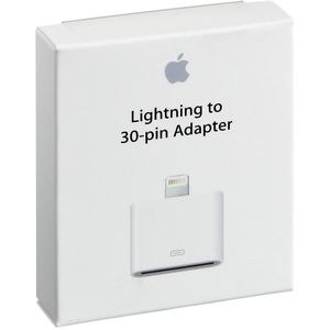 Adaptor incarcare date si audio Apple MD823ZM/A Lightning 30 pini Alb