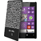 Husa Protectie Spate Celly Clove321Bk Hidden Message neagra pentru Nokia Lumia 520