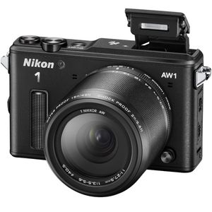 Aparat foto Mirrorless Nikon 1 AW1 14.2 Mpx Black Kit 11-27.5mm