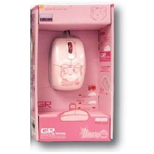 Mouse Elephant Bears Light WEM-1020 Pink