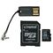 Card Kingston Micro SDHC 16GB Clasa 10 + Adaptor SD + USB Card reader MBLY10G2/16GB
