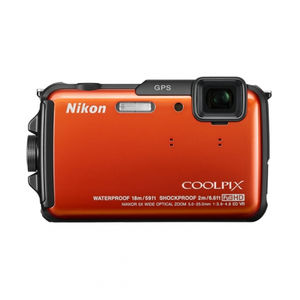 Aparat foto Nikon Coolpix AW110 16 Mpx zoom optic 5x WiFi subacvatic Portocaliu