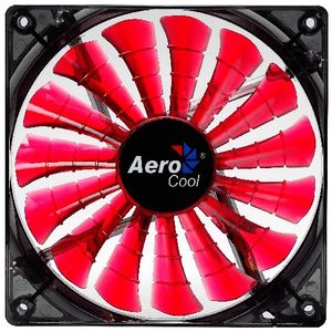 Ventilator Aerocool Shark Devil Red Edition LED 140 mm