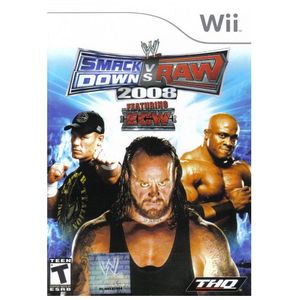 Joc consola THQ SmackDown Vs Raw 2008 Wii