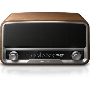 Radio Philips OR7000 Tuner FM MW LW Culoarea Dark Wood ITGalaxy.ro