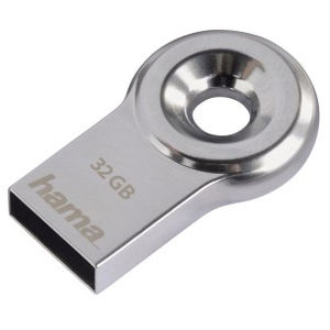 Memorie USB Hama Drop 32GB Silver