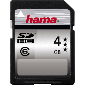 Card Hama HighSpeed SDHC4GB