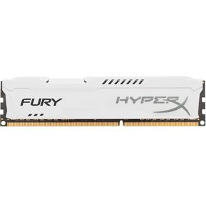 Memorie HyperX Fury 8GB DDR3 1600 MHz CL10 Radiator Alb