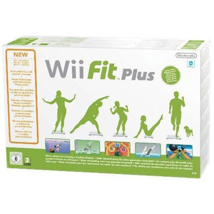 Nintendo Wii Fit Plus cu joc Shaun White Skateboarding
