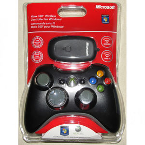 Gamepad Microsoft Xbox 360 Wireless Black PC
