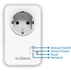 Priza inteligenta Wireless Edimax SP-1101W Alb