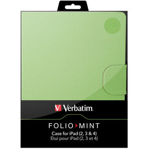 Husa tableta Verbatim Folio verde menta pentru Apple iPad 2 / 3 / 4